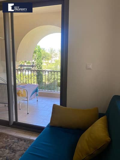 Pool view fully finished Chalet for sale in Marassi north coast