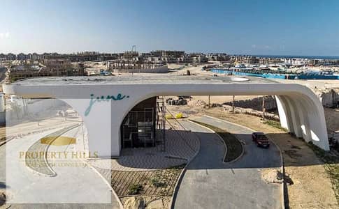 Last fully finished chalet available in SODIC June featuring a spacious private garden and a stunning Sea View, offered at an exceptional price for a