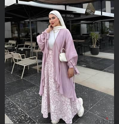 طقم ٣ قطع كاردي وجيبه وتوب ابيض