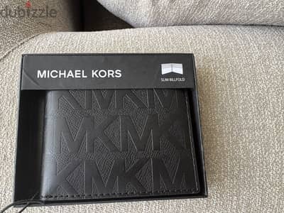 Michael kors black bifold wallet