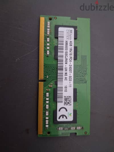 RAM Laptop SK hynix 4GB DDR4 2400MHz PC4-2400T