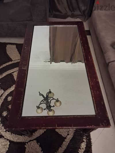 ترابيزة انتريه زجاج