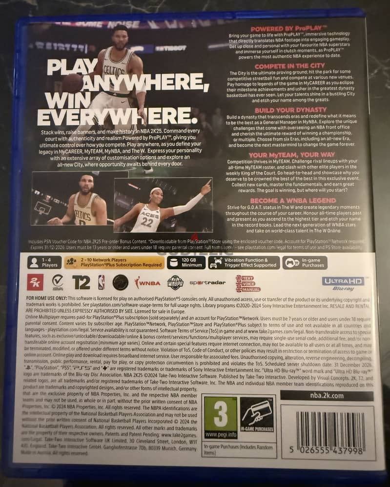 NBA2K25 PS5 used 1