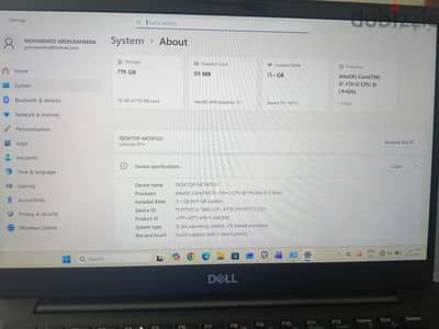 laptop Dell latitude 7390
