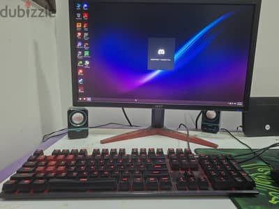 Pc تجميعه وشاشه