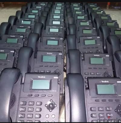 تليفون IP Yealink SIP Phone بحالة جيدا جدا