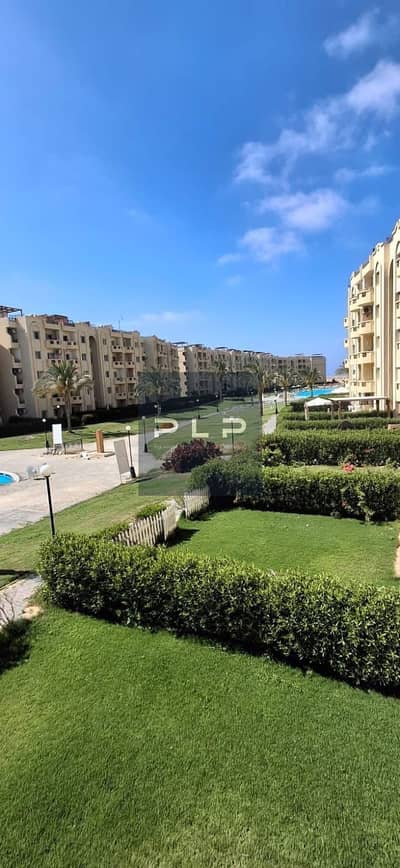 Ground floor chalet with garden for sale in Stella Heights, North Coast, Sidi Abdel Rahman. Prime location between Amwaj and Marassi.