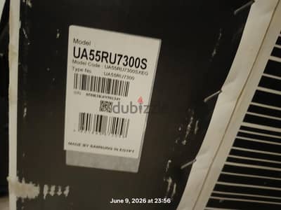 Samsung curved 55 inch 4k UHD smart with box