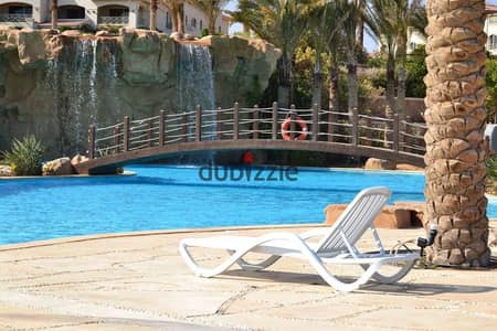 استلم فوري بالتقسيط شاليه للبيع sea view ارضي بجاردن متشطب بالكامل  ف لافيستا الساحل الشمالي