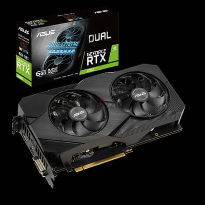 كارت شاشة 6 جيجا (GPU) ASUS GeForce RTX 2060 OC 6G EVO Edition VR