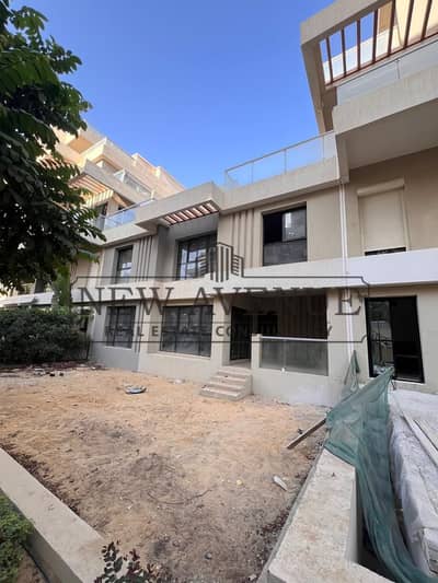 Outer Duplex with Private Garden for sale at Villette compound New Cairo Prime Location fully integrated community Functional Ready to move