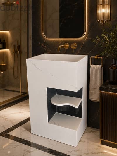 احواض حمام رخام و جرانيت  marble sinks