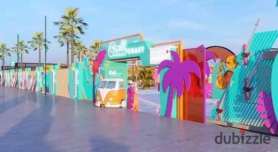 شالية للبيع بالتقسيط بانوراما فيو في قريه كالي كوست الساحل الشمالي رأس الحكمة