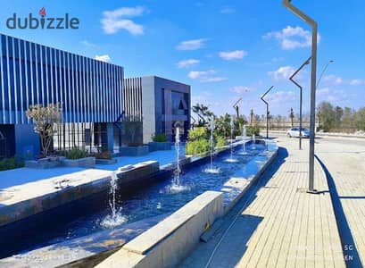 مكتب متشطب للايجار في الشيخ زايد 840م جاهز للايجار Office for rent in ivory business park
