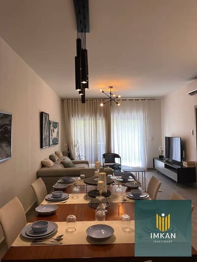 With a down payment of 1,700,000, an apartment is for sale in Al Shorouk, ready to move in, with ultra-super-lux finishing in the Burj compound, with