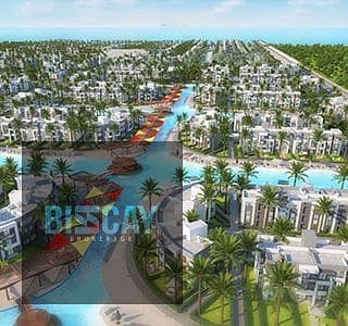 شالية غرفتين مقدم يبدأ من 10% وخصم 10% بموقع مميز اطلاله مباشره على البحر