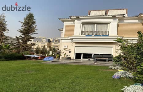 فيلا مستقلة بفيو مميز جاهزة للسكن في ماونتن فيو اكتوبر بارك بجوار نيو جيزة