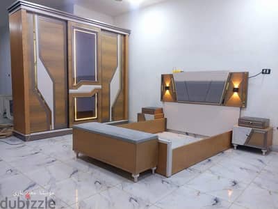 غرفه نوم كامله فوررررررى عرض لفتره محدوده Furniture oh