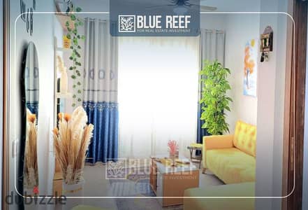 Chalet for rent in Amwaj View Pool, fully air-conditioned