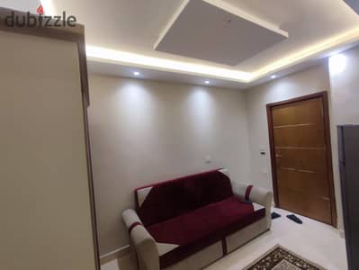 استوديو للايجار مفروش غرفه وصاله وحمام ومطبخ الحي الثاني المجاوره السابعه
