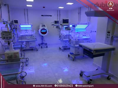 تجهيز قسم حضانات الأطفال المبتسرين NICU بأحدث الأجهزة الطبية