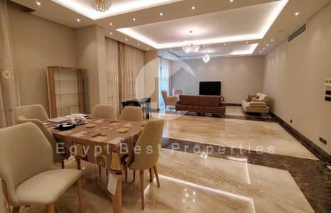 شقة للايجار مفروشة الترا مودرن  في كمباوند ذا واتر واى, المستثمرين الشمالية التجمع الخامس القاهرة الجديدة