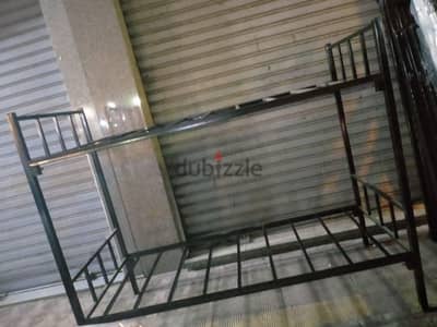 سرير حديد بملل حديد دورين للعمال والشركات والمصانع والمؤسسات Furniture