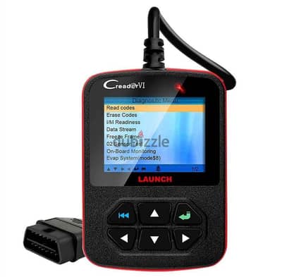 Launch creader VI جهاز فحص و كشف اعطال السيارات