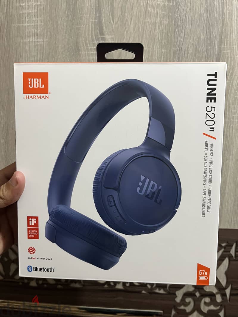 JBL headphone 520bt on ear 2
