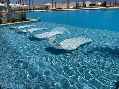 Chalet for sale in Seashore, Ras Al Hekma Fully Finished 1 bedroom beside Playa Ras El hekma