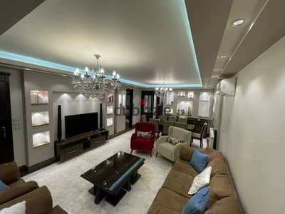 Furnished apartment for sale in Al Rehab, 122 sqm + 50 sqm private garden.
