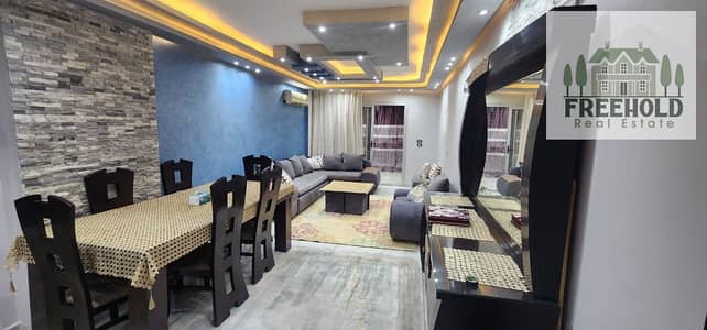 Furnished apartment for rent in Madinaty B2, 114 sqm, wide garden view, prime location steps from services and minutes from Open Air Mall. Furnished apartment for rent in Madinaty B2, 114 sqm, wide garden view, prime location steps from services and minutes from Open Air Mall.