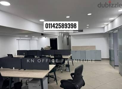 وورك ستيشن خشب mdfاسباني مقاس الفرد 120سم