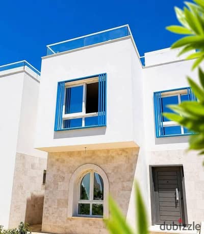 Fully finished townhouse with crystal  lagoon view for sale ready to move in Naia Bay in a very prime location.