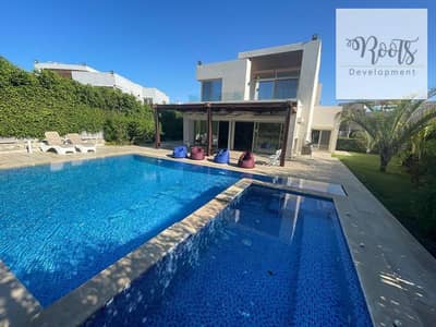 للبيع   فيلا بحمام سباحة خاص - مفروشة في هاسياندا باي - الساحل الشمالى For  Sale  Standalone Villa Furnished,in Hacienda Bay North Coast