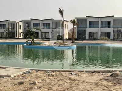 3BR Chalet in Cali Coast – Sea & Lagoon View Fully Finished with AC’s Challet 3bedroom ready to move