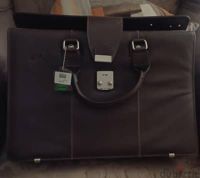 seven k genuine leather bag