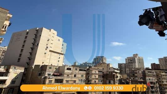 شقة 150م للايجار المفروش - سيدي جابر - ترام مباشر
