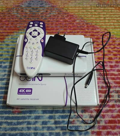 ريسيفر 4k بحالة ممتازة للبيع