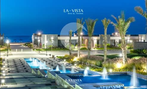 Upgrade Your Summer Lifestyle in Ras El Hekma chalet 3 bedroom water viwe