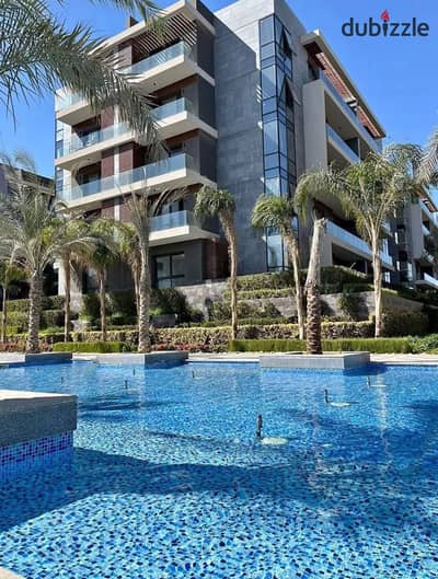 Apartment with garden, 2 bedrooms, resale at a bargain price in Patio Oro, overlooking a landscape view, ultra-super deluxe finishing with air conditi