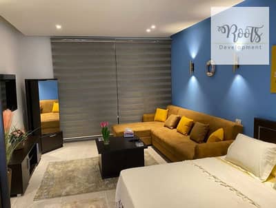 للإيجاراليومي كابينة مفروش بالتكييفات علي الاجوون في هاسيندا باي الساحل الشمالى  For Daily Rent Cabin  Furnished with AC/S, Hacienda Bay,North Coast
