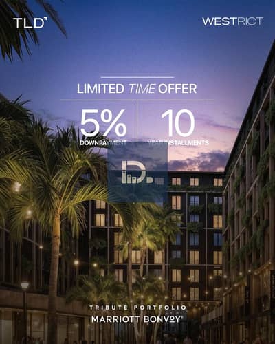  Buy a hotel suite with JW Marriott in WESTRICT. Invest with a guaranteed and sustainable annual return of 20%. With a down payment of 465,000 and a quarterly installment of only 205,000! 