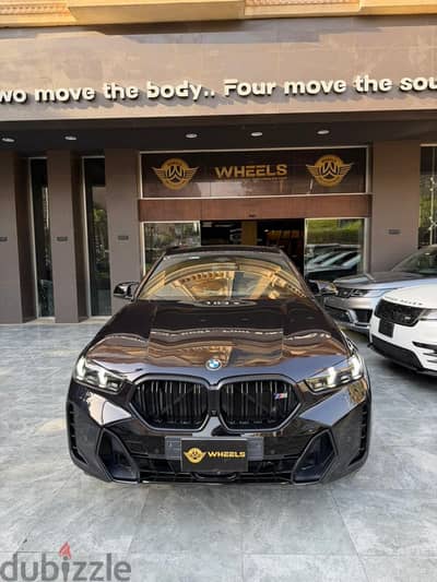 X6 M60i Carbon Black 2024 بي ام دبليو