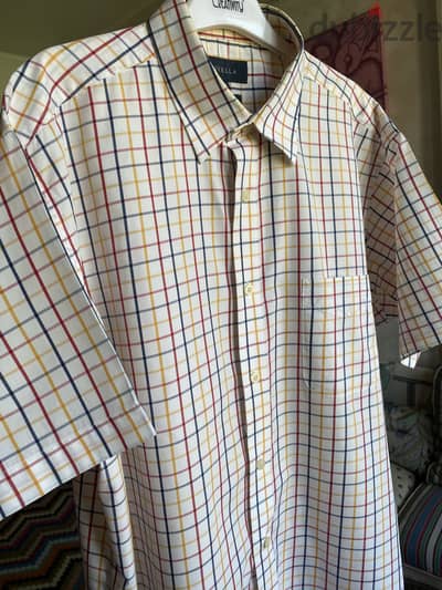 X-Large Perfect Summer Short Sleeve Shirt 100% Cotton