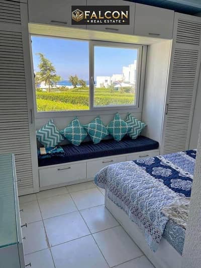 Chalet with Fabulous sea view fully finished USL for sale on installments next to Seashell and Amwaj Sidi Abdel Rahman mins to Hacienda North Coast