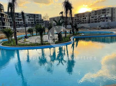 38% Discount Fully Finished 4 Bedrooms Ground Apartment 200m With Pool View , Flexable Plan In The Heart Of New Cairo By Palm Hills