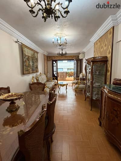Apartment for sale 130 m Smouha steps from Fawzy Moaz Street / in a distinctive location