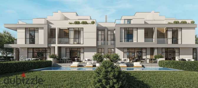 توين هاوس 266م للبيع في One50 – الحزام الأخضر | حوض 1 استلام 2029