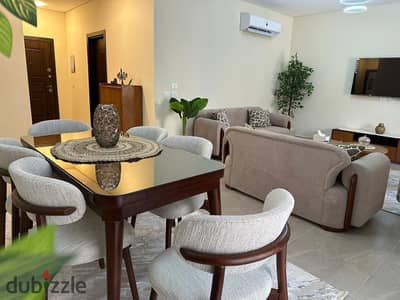 Furnished apartment for rent in 90 Avenue Compound directly on South 90th Street in the heart of New Cairo near the American University and Eastown